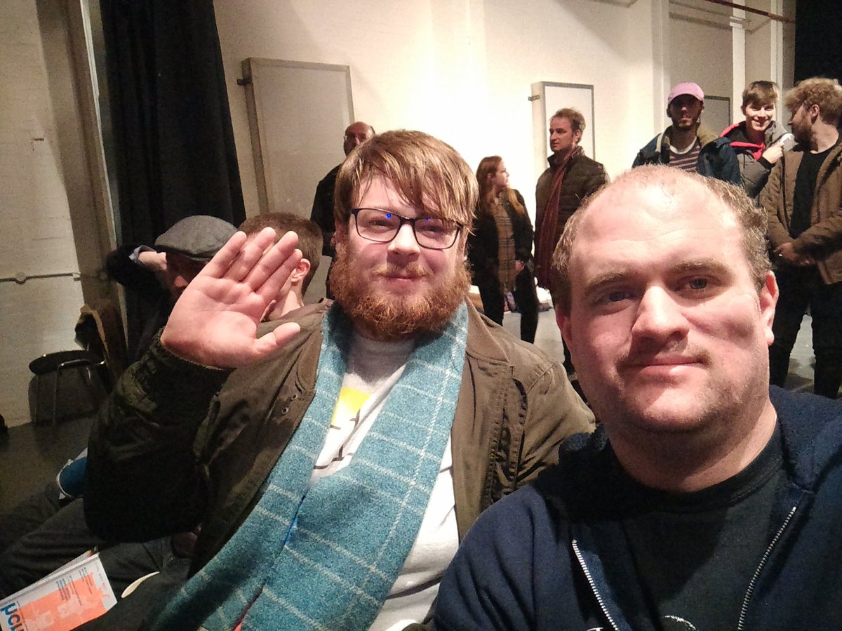 Awaiting the start of the World Premiere of Claudia Molitor's and Tulis Rennie's Decay with <a href="/JRWaide/">James Waide (he/him)</a> @HCMFUK