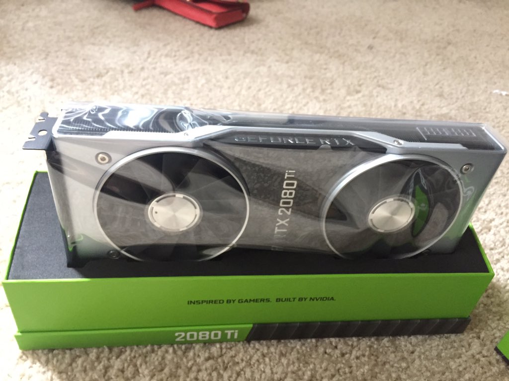 Just want to give a big shoutout to everyone at <a href="/NVIDIAGeForce/">NVIDIA GeForce</a> and <a href="/Tempo_Storm/">Tempo</a> for sending me this dope RTX 2080Ti. Can't wait to get it hooked up and try it out!