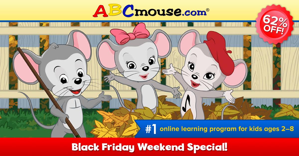 snipsnapapp's tweet photo. Help your child get excited about learning, through fun, engaging gaming activities! ABCmouse is offering 62% savings on a full years access for just $45. Hurry offer expires midnight 11.26.

View Offer here ---> https://t.co/lbZleW0f6i https://t.co/JF8xgr9yeB