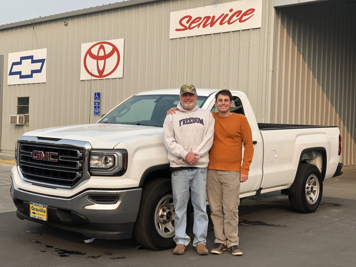 Ask4Thai's tweet photo. #Congratulation David thank you for your local business. #GMC #Sierra #Truck #OrovilleAutoCenter #OrovilleChevrolet #OrovilleCa #ParadiseCa #BiggsCa #LiveOakCa #Gridley #DurhamCa @Ask4Thai #GMFinancial https://t.co/JvCcOLfC8f