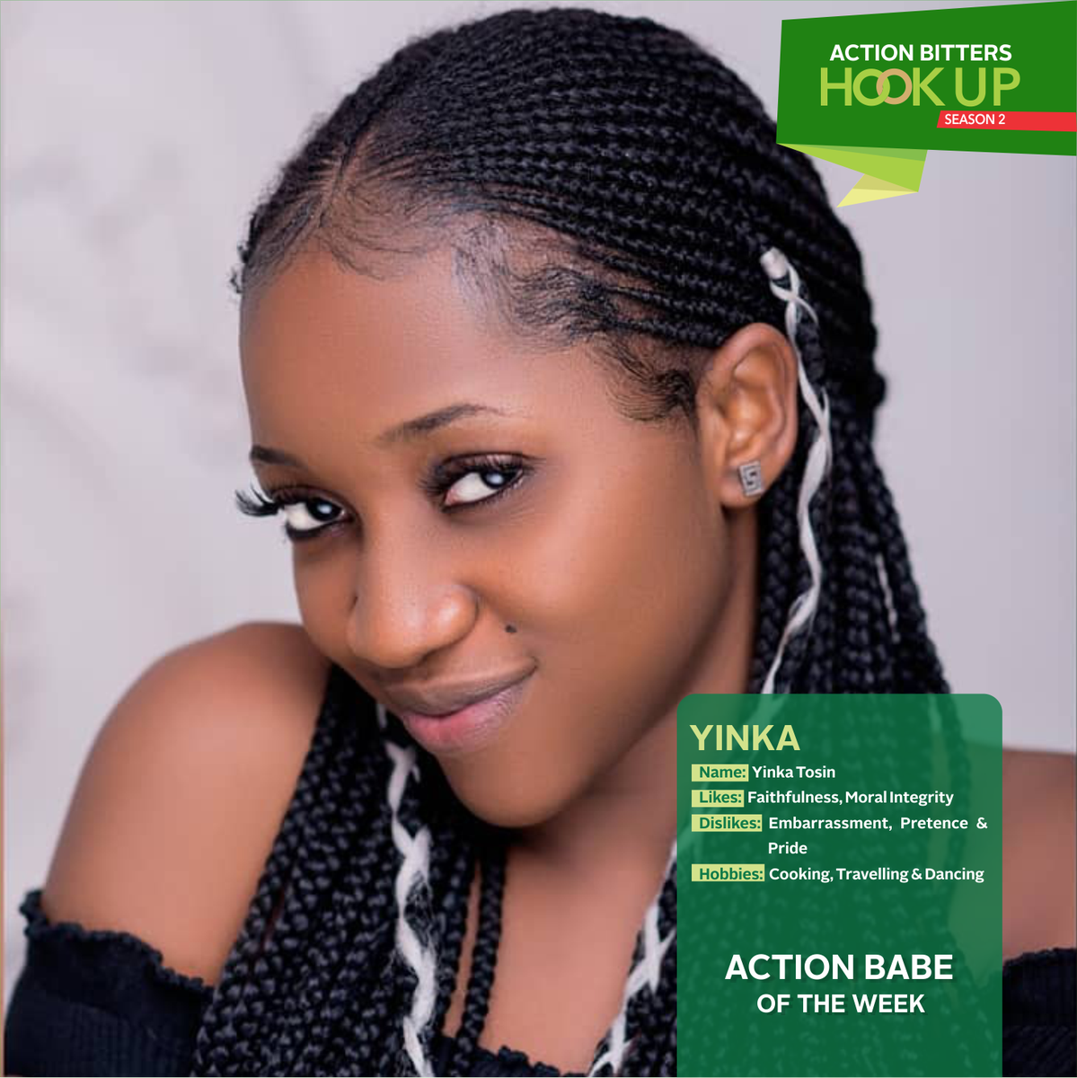ActionBitters's tweet photo. Action guys,meet our action babes of the week Yinka and Marian.They will be live on air @Wazobia_FM on Wednesday and Thursday respectively,tune in and stand a chance to win an all- expense paid date with either of them.
 
  #ActionBittersHookUp2 #Actionbitters  #Hookup https://t.co/z4SOvztpts