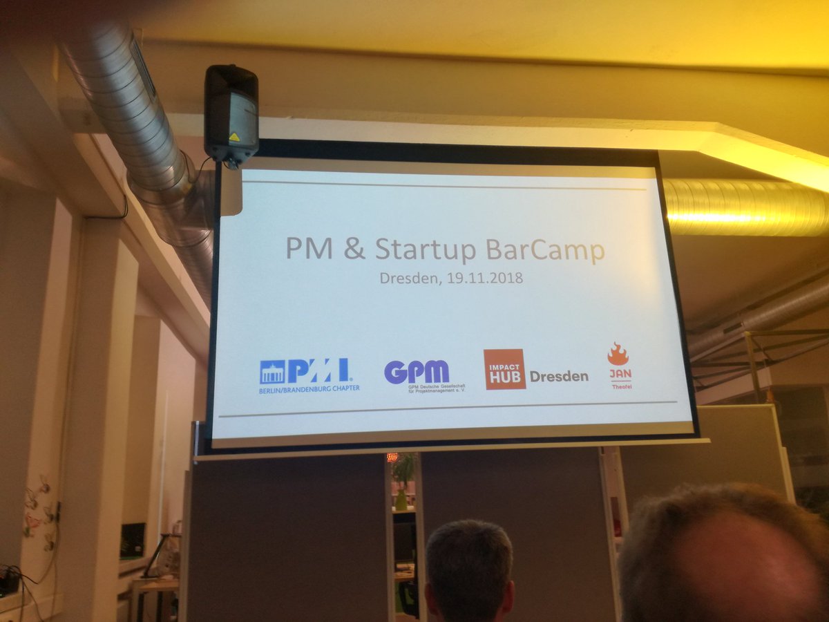 RafaelKugel's tweet photo. #PM &amp; #StartUp #Barcamp in #Dresden. Ich freue mich! 
#Einfachgründen #Mehrbirne #LeanEntrepreneurship 
@ImpactHubDD @jantheofel https://t.co/G6gRCQyVK8