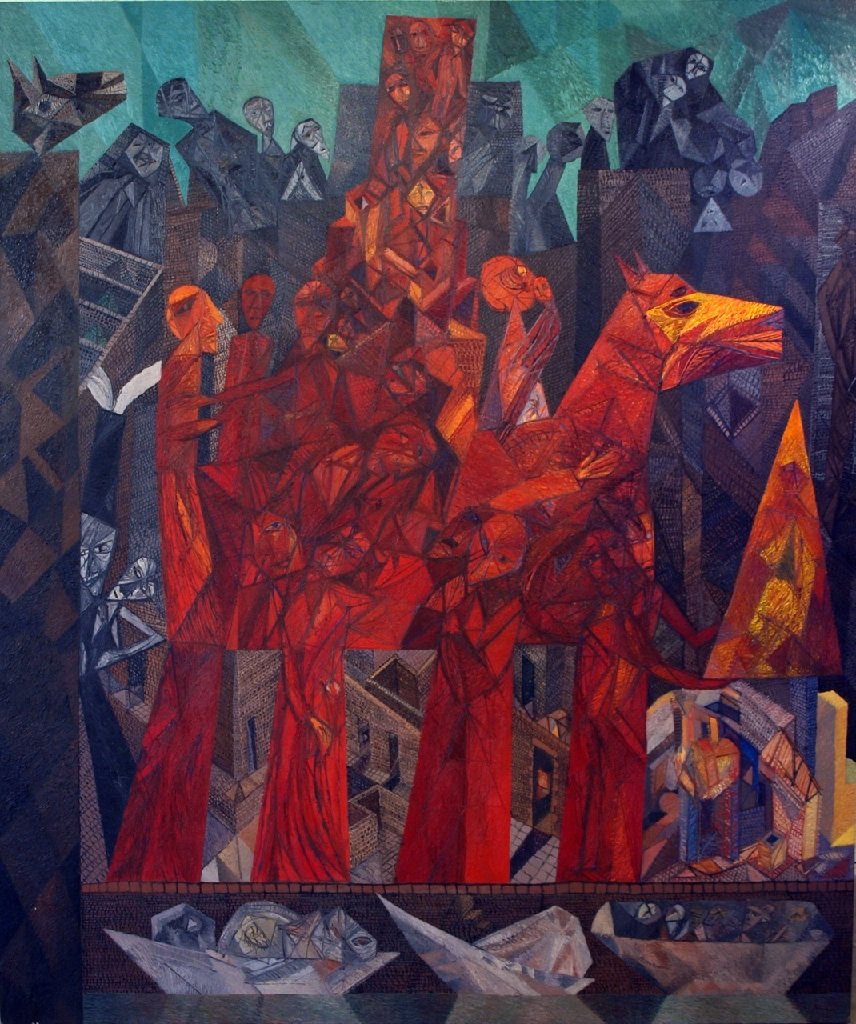 Dave Pearson - Red Horse c.1990