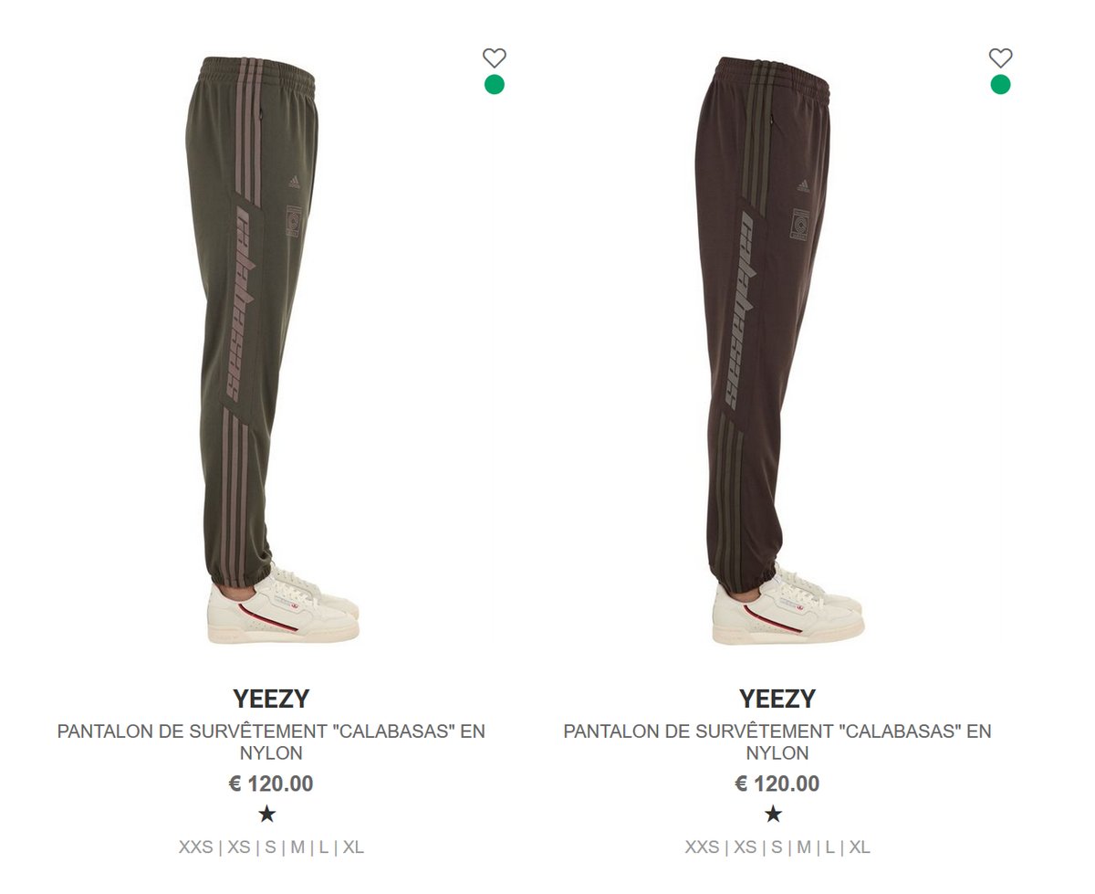 pantalon yeezy calabasas