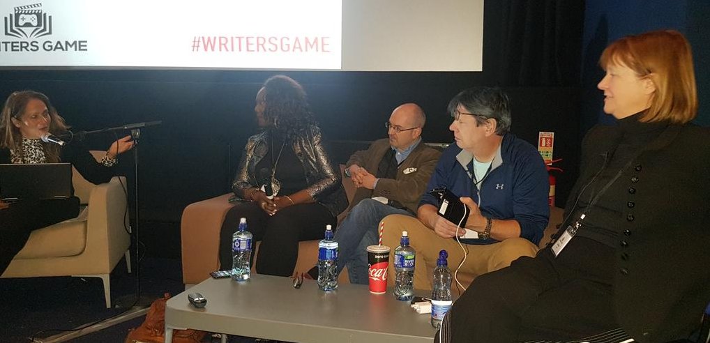 niamh_irl's tweet photo. Attending @writersgame was such a fantastic experience - Thanks so much to the founder @AuthorRayRonan and to the speakers for sharing their great insights and stories with us. @AntonyJohnston @glenn_meade @DawsonDramaJD @LPOBryan @Terra_Renee1 #WGDUB18 https://t.co/re9f7ZvykD