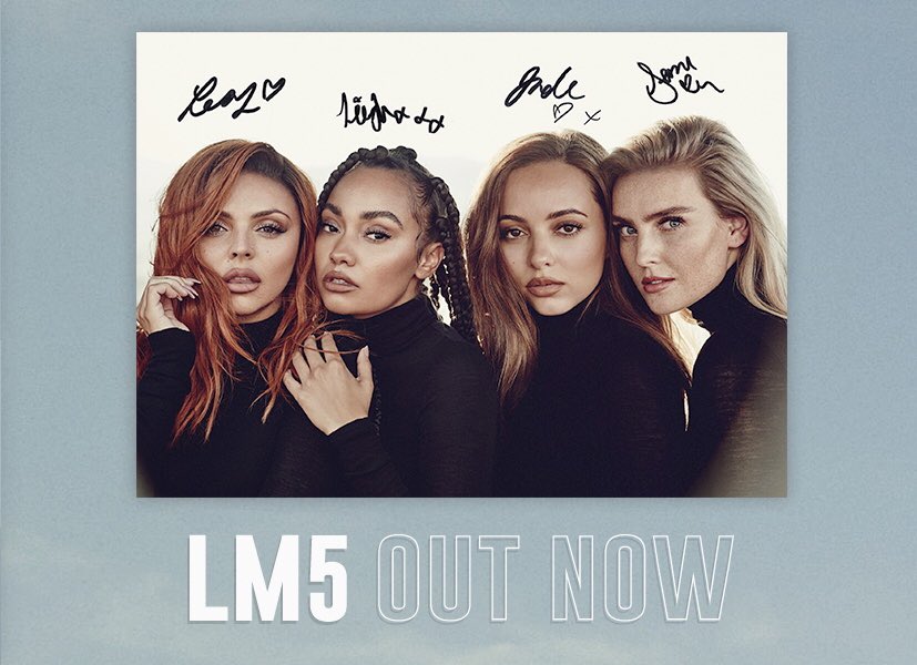 LittleMix's tweet photo. We’ve decided to put on a one-off intimate performance for YOU! To be in with a chance to attend AND to meet us, order your copy of LM5 from our official store now before Thursday midnight. PLUS you could receive a limited edition print! 💃🏻💃🏽 https://t.co/EcL9VQHE1W https://t.co/imbXOg8DlM
