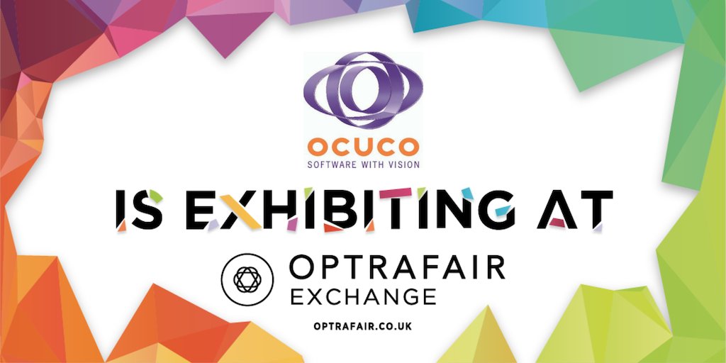 optrafair's tweet photo. Quality practice software is vital for effective management and customer service. Come and see the @_ocuco team on stand E70 to upgrade your current setup! https://t.co/NCpJyCuTaa #optics #FMOmember #optical #practicemanagement https://t.co/oFopabBeSo