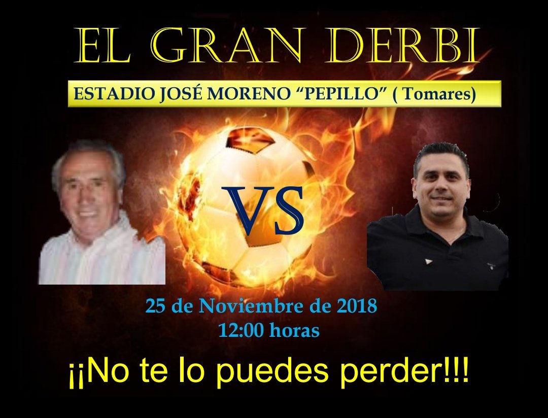 caminoviejo_cf's tweet photo. Comienza la semana del #tocaderbi entre @CaminoViejo10 VS @UD_Tomares . La cordialidad y una rivalidad "sana" deben ser siempre la seña de identidad de un derbi @Tomares_es @fiebreauriazul @radiotomares https://t.co/j4O8taItDz