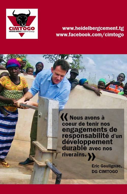 cimentsdutogo's tweet photo. Eric #Goulignac, DG CIMTOGO : « Nous avons à cœur de tenir nos engagements de responsabilité d’un développement durable avec nos riverains » #Togo #rse #cimtogo #cimentsdutogo 

Lire plus :https://t.co/Pj5N73ToAK https://t.co/iSM74ixJHb