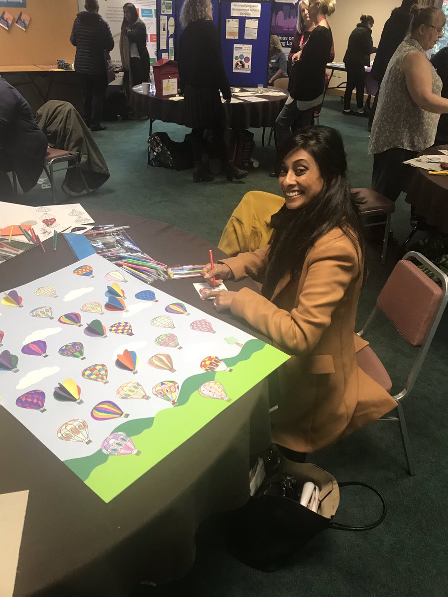 Some mindful colouring at the LPT health and well being day #healthandwellbeing