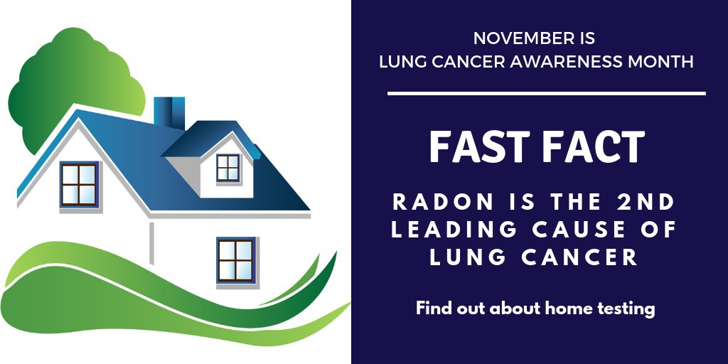 CDCgov's tweet photo. DYK you can lower your risk of #LungCancer by getting your home tested for radon? Learn more about how to lower your risk: https://t.co/Xs5L1oeHeg https://t.co/XTutrCMUCI
