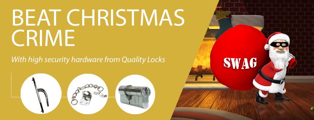 QualityLocksLtd's tweet photo. With the clocks going back &amp; Christmas right around the corner your home is at its most vulnerable in the coming weeks! Check out our top 6 products for improving your home security to keep your home sage over Christmas and beyond! https://t.co/VHVzO9UXMV #Christmas #HomeSecurity https://t.co/iJlp8GG3hO