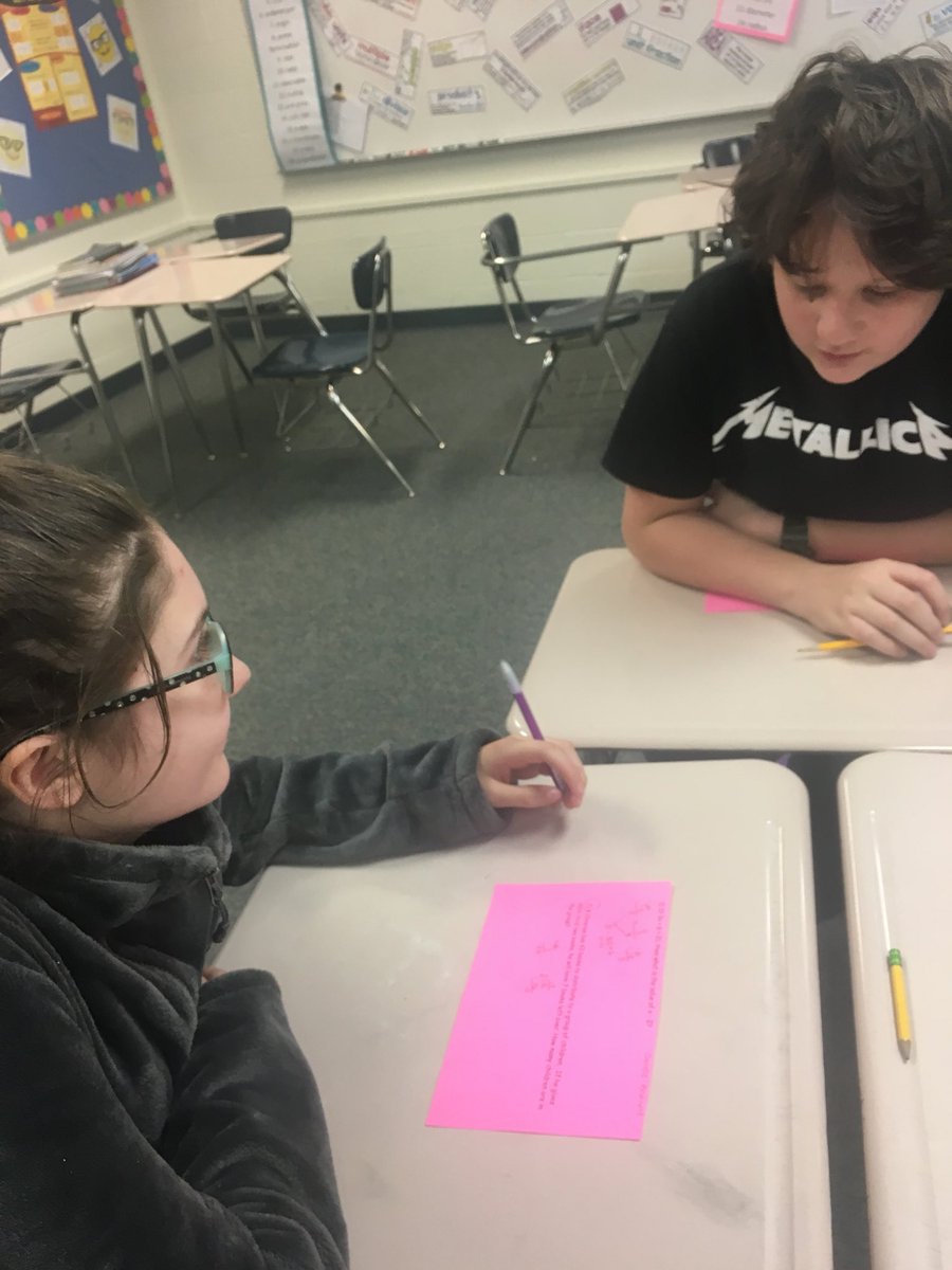 8th grade mathematicians engage in productive struggle. #wearelamphere <a href="/LamphereSchools/">Lamphere Schools</a>