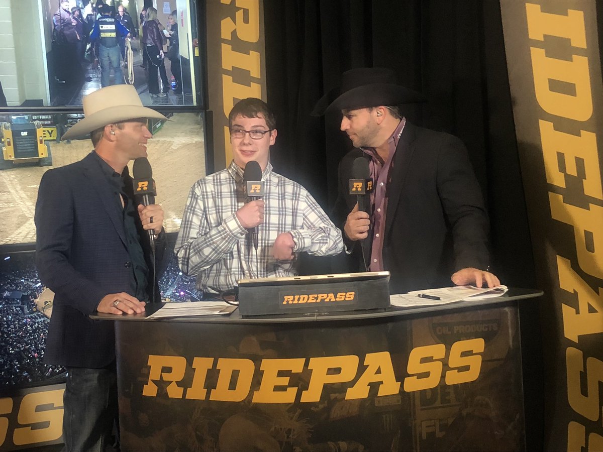 pbrceo's tweet image. Ethan’s dream was to come to #PBRFinals.  He wound up calling the action on #RidePass. 

Full Story &amp;gt;&amp;gt; bit.ly/2qXhuRn
