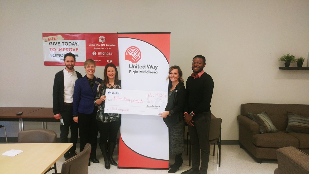 Leens01's tweet photo. .@unitedwayemca @UnionGas wrapping up another United Way campaign knocking it out of the park #ugcares showing their #locallove #thankyou for your #continuedgenerosity https://t.co/7FjBcdRIDy