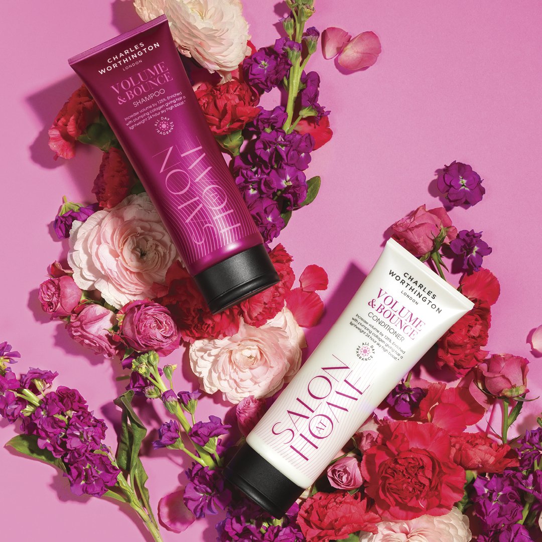 Watch your hair bloom with 125% increased volume. Volume &amp; Bounce Shampoo and Conditioner gives you a sky high boost and a floral fragrance which lasts all day.