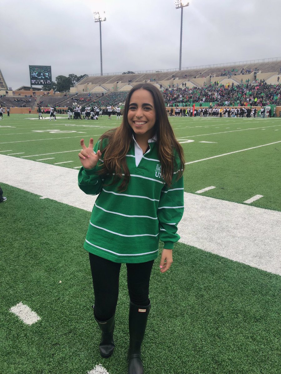 TourUNT's tweet photo. !!!EA SPOTLIGHT!!!

Meet Eva Garza, @evaaaveronicaaa our Spanish Tour Guide! Eva is a senior majoring in Converged Broadcast Media with a double minor in Spanish &amp; Marketing. She’s graduating in 26 days!

Learn more about Eva at https://t.co/gszS6TmZwx or on our Instagram!

#gmg https://t.co/NDZI7YRP9i