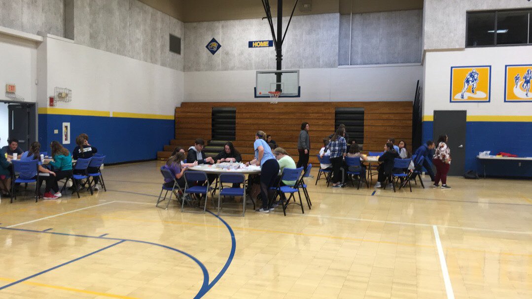 We’re having fun today at our all-abilities Thanksgiving Party!!
