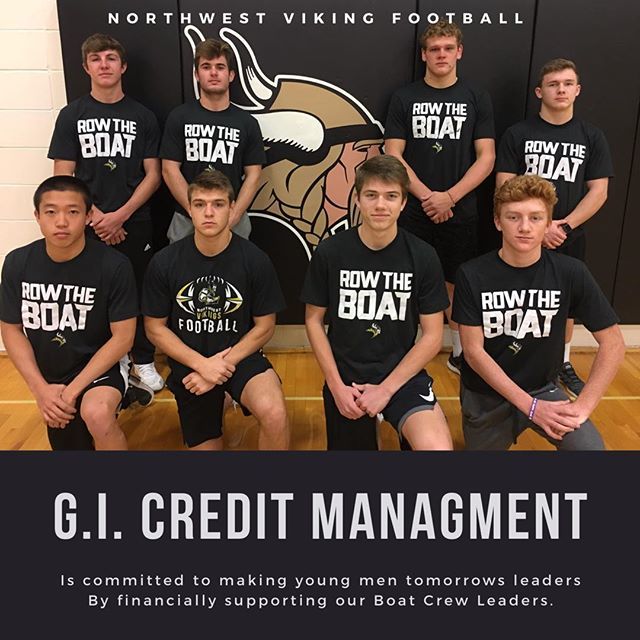GINWFootball's tweet photo. 2019 GINW Football Boat Crew Leaders. 🚣 
@grady.griess @tytanheaton5 @rans_sanders10 @butler_jack1 @pj_pavel_13 @the_american_sam @mmeyer010 @dmckinney_88 
#ginwvikings #ROW https://t.co/3fLFojkeT9 https://t.co/vmAPWJR4Ua