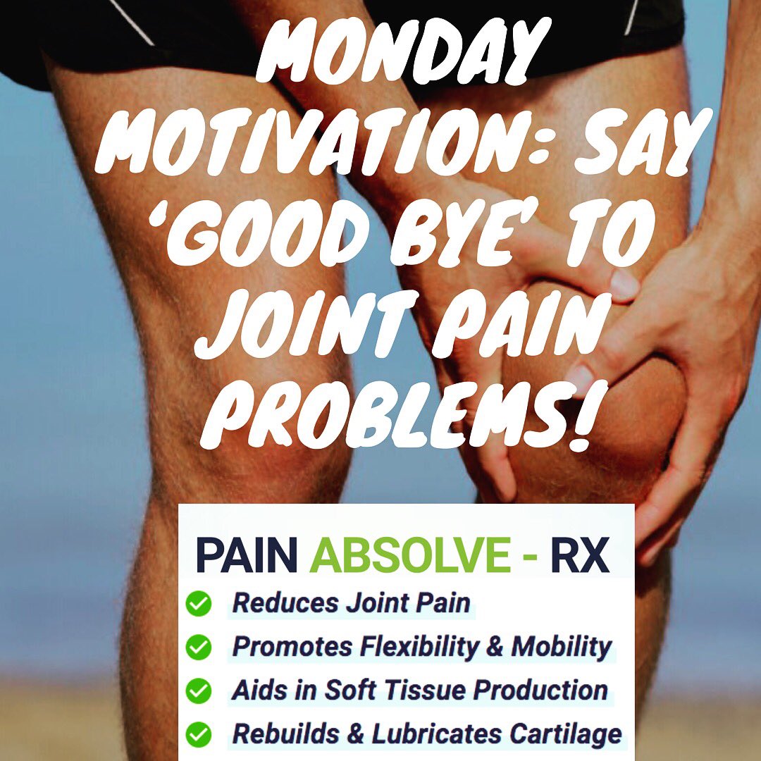 PainAbsolveRx's tweet image. #MondayMotivation 
➡️ PainAbsolveRxPill.com