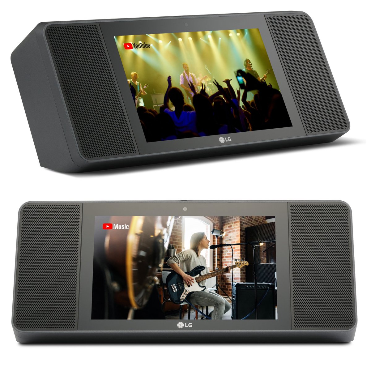 GuilloEscalante's tweet image. La compañia #SurCoreana🇰🇷 @LGElectronics ha presentado su nuevo #LGXboomThinQ Ref: WK9 desarrollado en colaboración con @Google. Un parlante inteligente con pantalla táctil de 8 pulgadas, 20 vatios de sonido (2 canales), cámara de 5 MP, WiFi y Bluetooth. CC @SoyLG