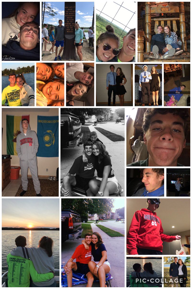 Happy 1 year to my bff, my favorite person, and my number 1! These past 365 days have been filled with so many amazing memories! Cheers to 1 full year with you and many more! Love you Jackson💕🥰 @Jackson_Larsen_