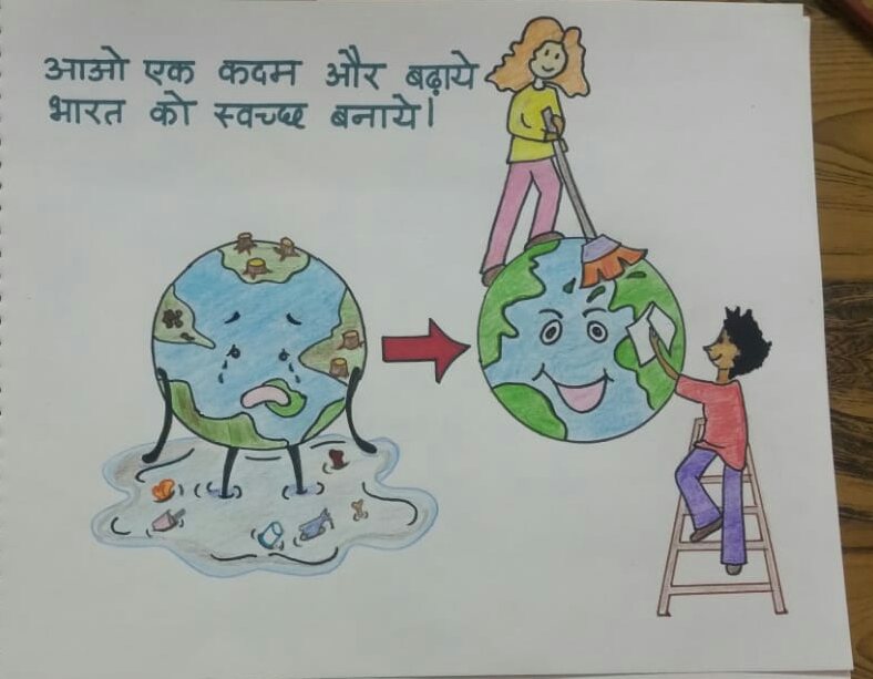 Cute Clean India Drawing Sketch for Adult