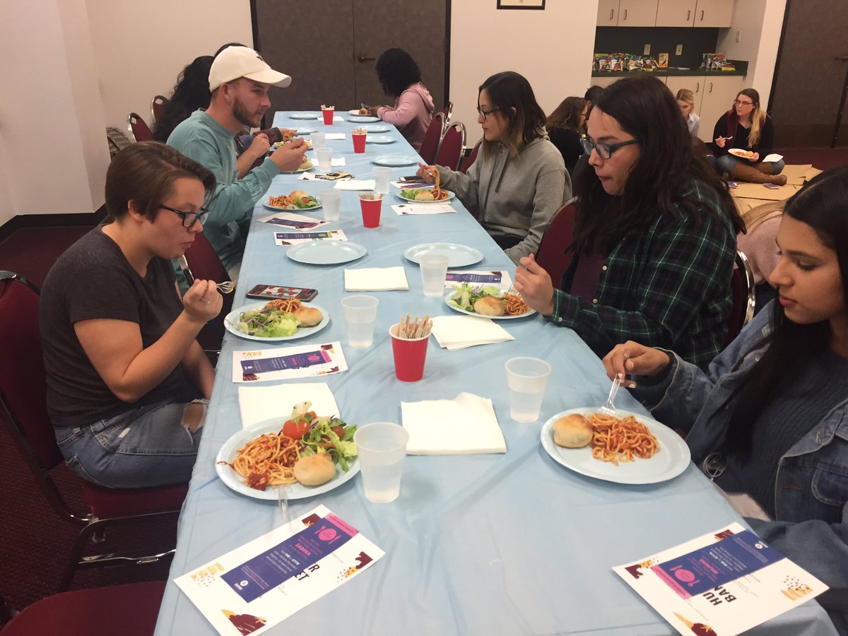The hunger banquet last Wednesday was a success! Thank you <a href="/BobcatBounty/">Bobcat Bounty</a> and <a href="/TXST_SVC/">Texas State SVC</a> for taking part in this event with us!