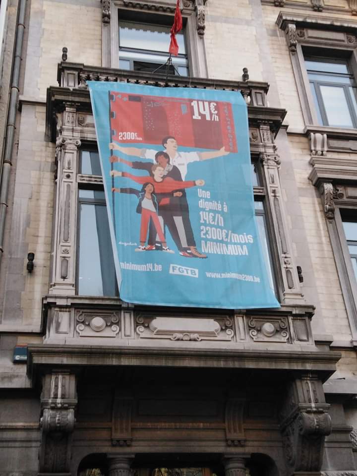 Belçika'da saatlik 14 euro, aylık 2300 euro asgari ücret talebi...