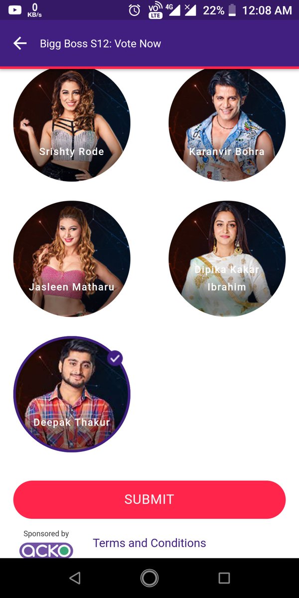 Vikrant84200613's tweet photo. Please download @justvoot app and vote for @DeepakThakur767. I have done my vote. #biharkalal #Bb12 #teamdeepak #wesupportdeepakthakur. Most deserving contender in the bigg boss. https://t.co/H0vQVypECl