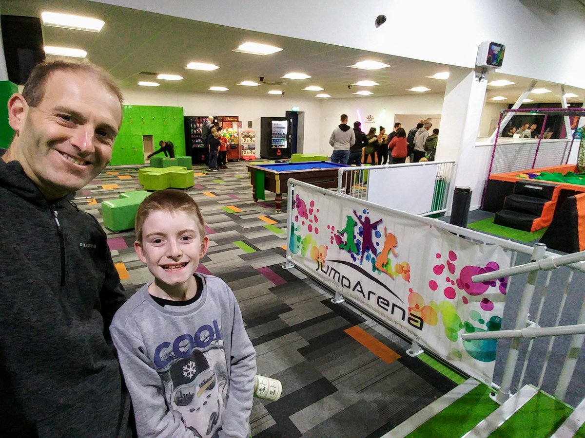RideWozzy's tweet photo. #NovPlus1 Day 19 - An 11 miles including sunny #Farsley Spingbank #SchoolDropFit then a @CoopFarsley eclair fuelled 8 miles. 

Now with @BIDServices Youth Deaf Club at @Jump_Arena #Leeds

Please help me support Leeds Deaf Children's Society 🙏
https://t.co/fZD5Y9nfPq https://t.co/6rdyFQ8OoW