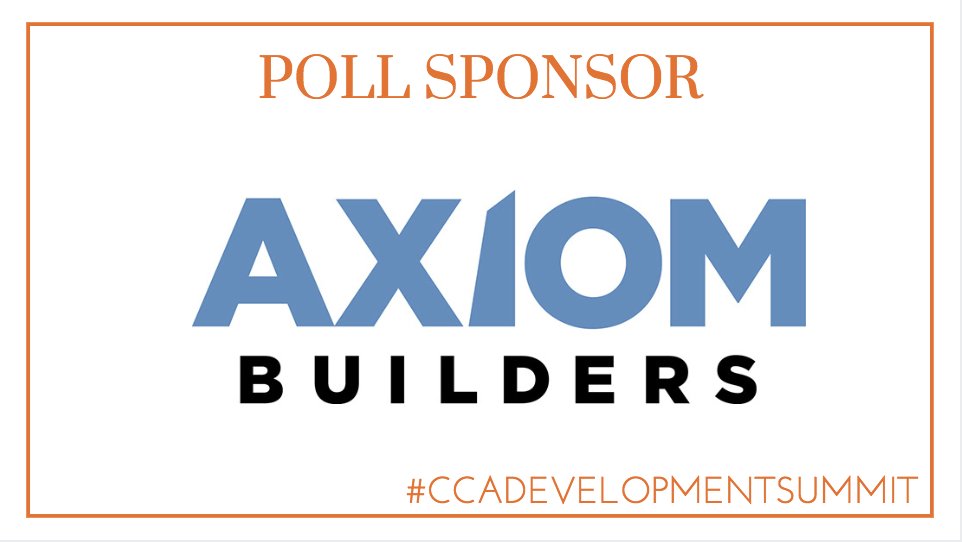 CCAbuildsYYC's tweet photo. The #CCADevelopmentSummit will engage attendees with captivating questions thanks to our @axiombuilders poll sponsor! #AxiomPoll
Registration is open online: https://t.co/UwZV3qwAcX https://t.co/m8ZhNl1gpT