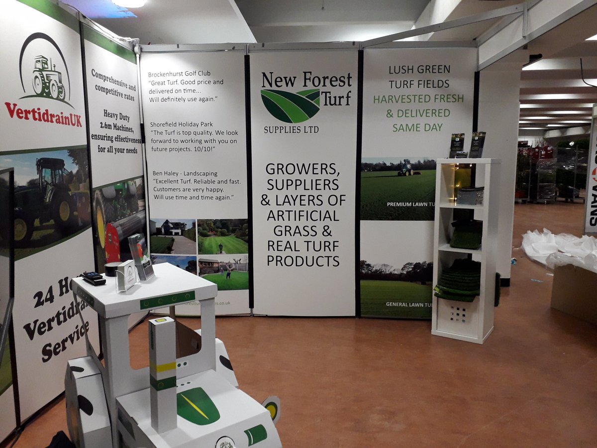 #FutureScape2018 tomorrow! Looking forward to working with our sister company #newforestturfsupplies. Come say hello if you see us!