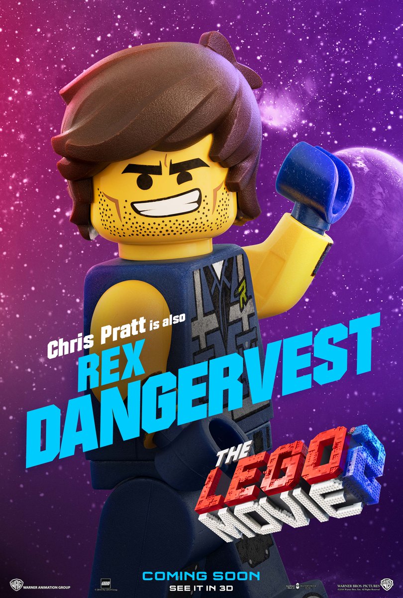 THE LEGO MOVIE 2: THE SECOND PART: Check Out These Awesome New Character Posters