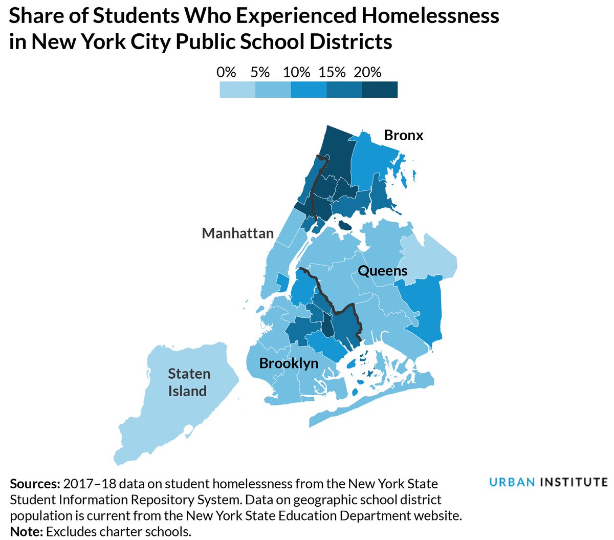 patrickspauster's tweet image. I wrote about how, in some New York City districts, nearly one in four students experience homelessness urbn.is/2zjkqfY