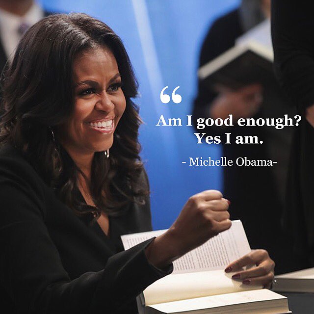 Have you been reading <a href="/MichelleObama/">Michelle Obama</a>’s memoir “Becoming”? She writes, “For me, becoming isn’t about arriving somewhere or achieving a certain aim. I see it instead as forward motion, a means of evolving, a way to reach continuously toward a better self. The journey doesn’t end.”
