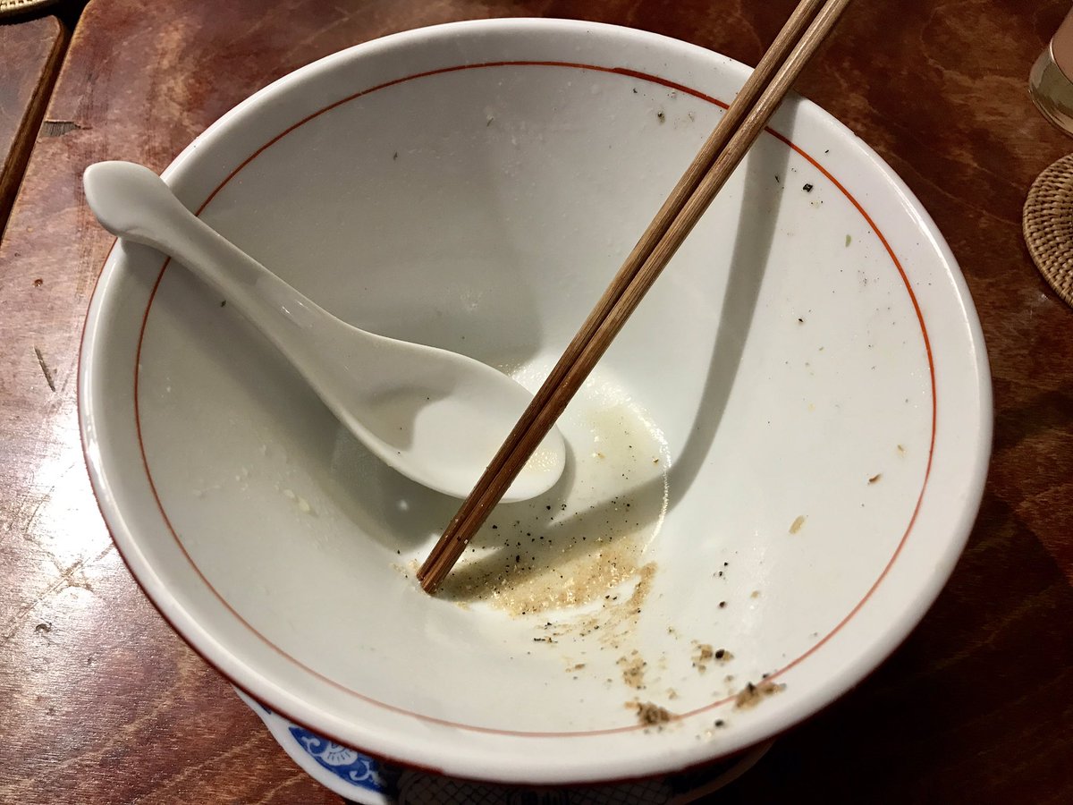 kassouzaru's tweet photo. 昨夜の飲み会は久々に締めのラーメンまで辿り着けました☆
#長野県 #須坂市 #蔵の街 #古民家 #リノベーション #居酒屋 #枠屋 #飲み会 #締めのラーメン #ラーメン #塩ラーメン #美味しい #完食 #wakuya #suzaka #nagano #japan #ramen https://t.co/41mrtaPwMD