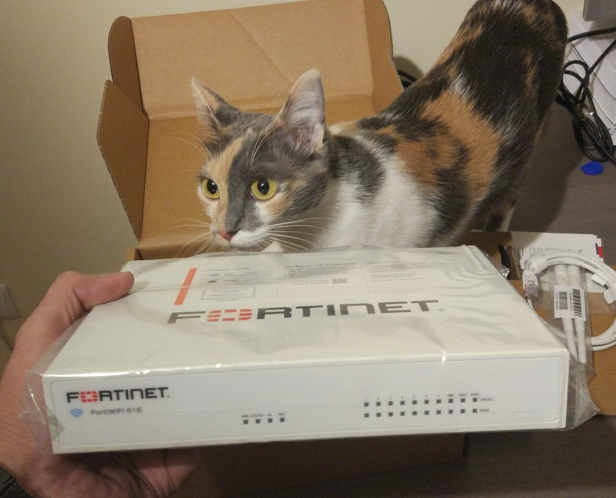 ramonwareblog's tweet image. Nice present from #Fortinet , time to play!! #firewall #nse7onTrack #KeepPushing