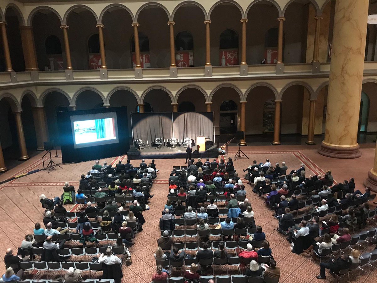 NLintheUSA's tweet photo. .@henkovink: “Climate change is too big to ignore. It’s too big to do this alone but it is the best opportunity to work together.” #DesigningforDisaster https://t.co/HVeFBKwnl7
