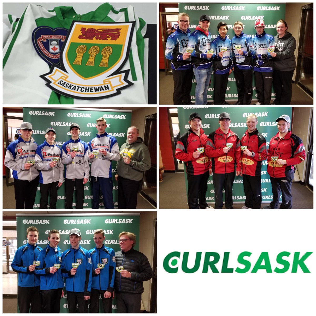 CURLSASK's tweet photo. Junior Q-Spiel #2 wrapped up this weekend at the Regina Callie! Congrats to the teams who qualified into the CURLSASK Junior Provincial Dec. 27-31!:
•
@TeamHaupstein 
Team Thies
Team Englot
Team Fowler
•
Team Bernath
Team Redekkopp
Team Bryden
Team Ede
#provsbound #curlsask https://t.co/6deOBWARMR