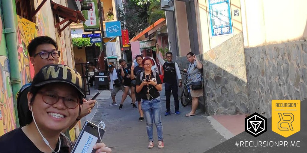 ingress's tweet image. Thousands of Agents participated over the weekend in Ingress Events, including the #RecursionPrime XM Anomaly, #MissionDay, Prime Challenges, and Operation Clear Field! Agents, share the highlight of your weekend using #IngressStories!