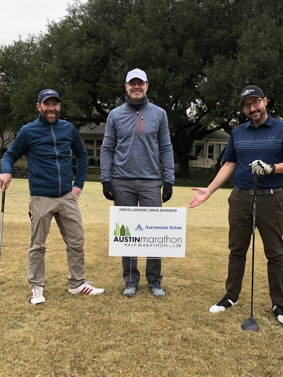 Had a great time today with the High Five team at the Austin Sports Commission golf outing. Unfortunately, the cold weather really impacted my game. OK, not really... I’m terrible either way.