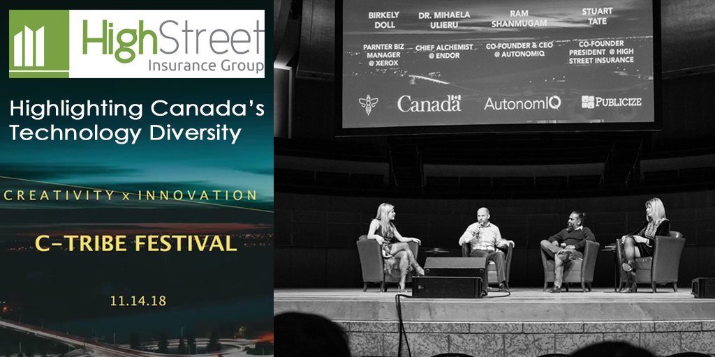 We are proud to have been invited for the 2nd year to speak as a thought leader on AI, Cyber, and  the opportunities &amp; challenges this creates. #CTribe18 #cybersecurity #artificialintelligence #yeg #businessintelligence #technologytrends #insurance #cyber