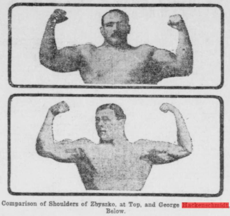 PWHistoricalS's tweet photo. The #PolishGiant, Stanislaus #Zbyszko and the #RussianLion, Georges #Hackenschmidt #GrecoRoman #Catch #CACC #PWHS https://t.co/Kwapdr49bp