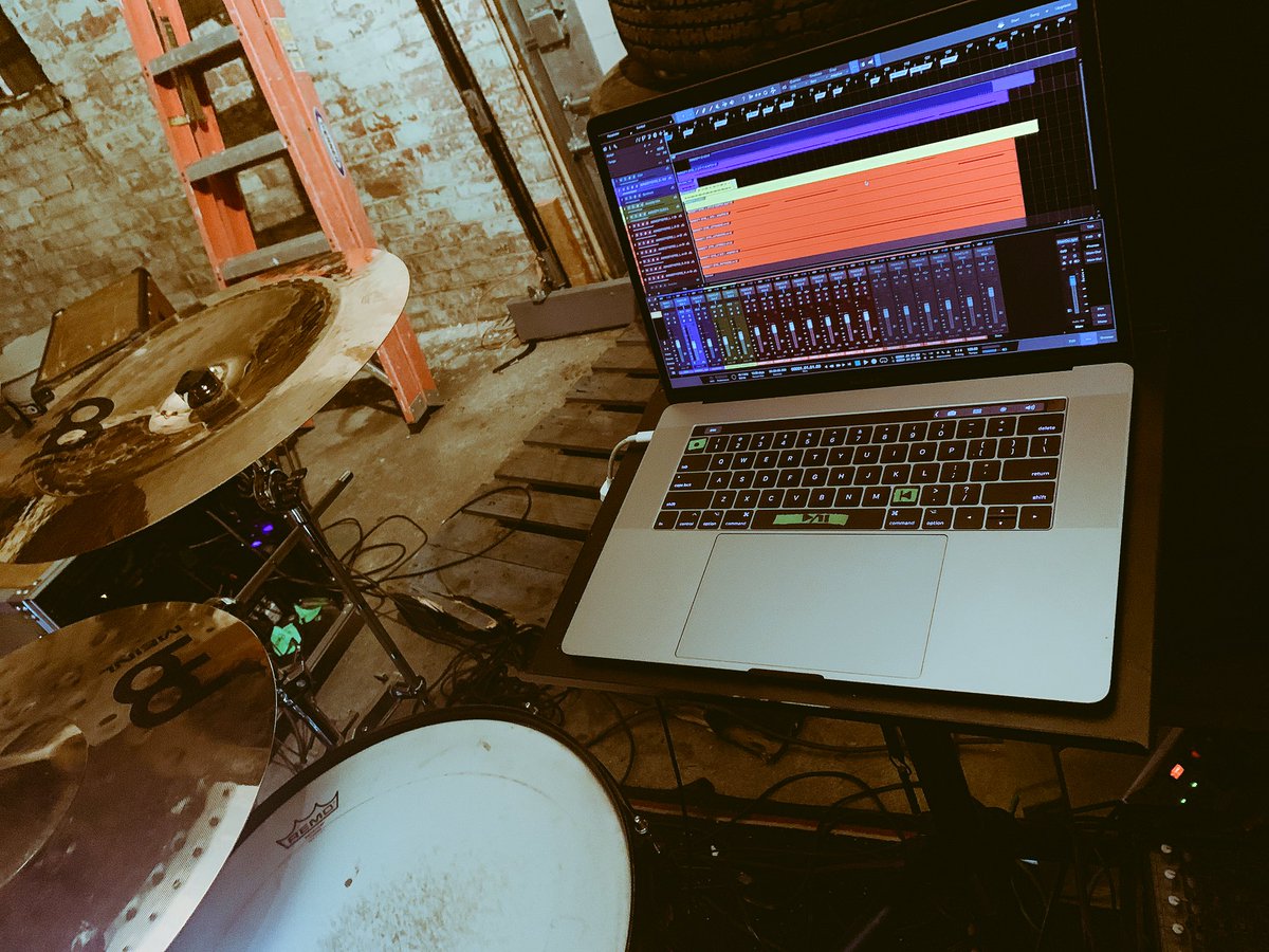 KyleShays's tweet photo. Band practice with @Young_Other π€π» Can't wait to play live again! @meinlcymbals @PreSonus @Apple #bandrehersal #bandpractice #Young_Other #Practice #StudioOne #MeinlCymbals #Apple https://t.co/fROh9XPHqG