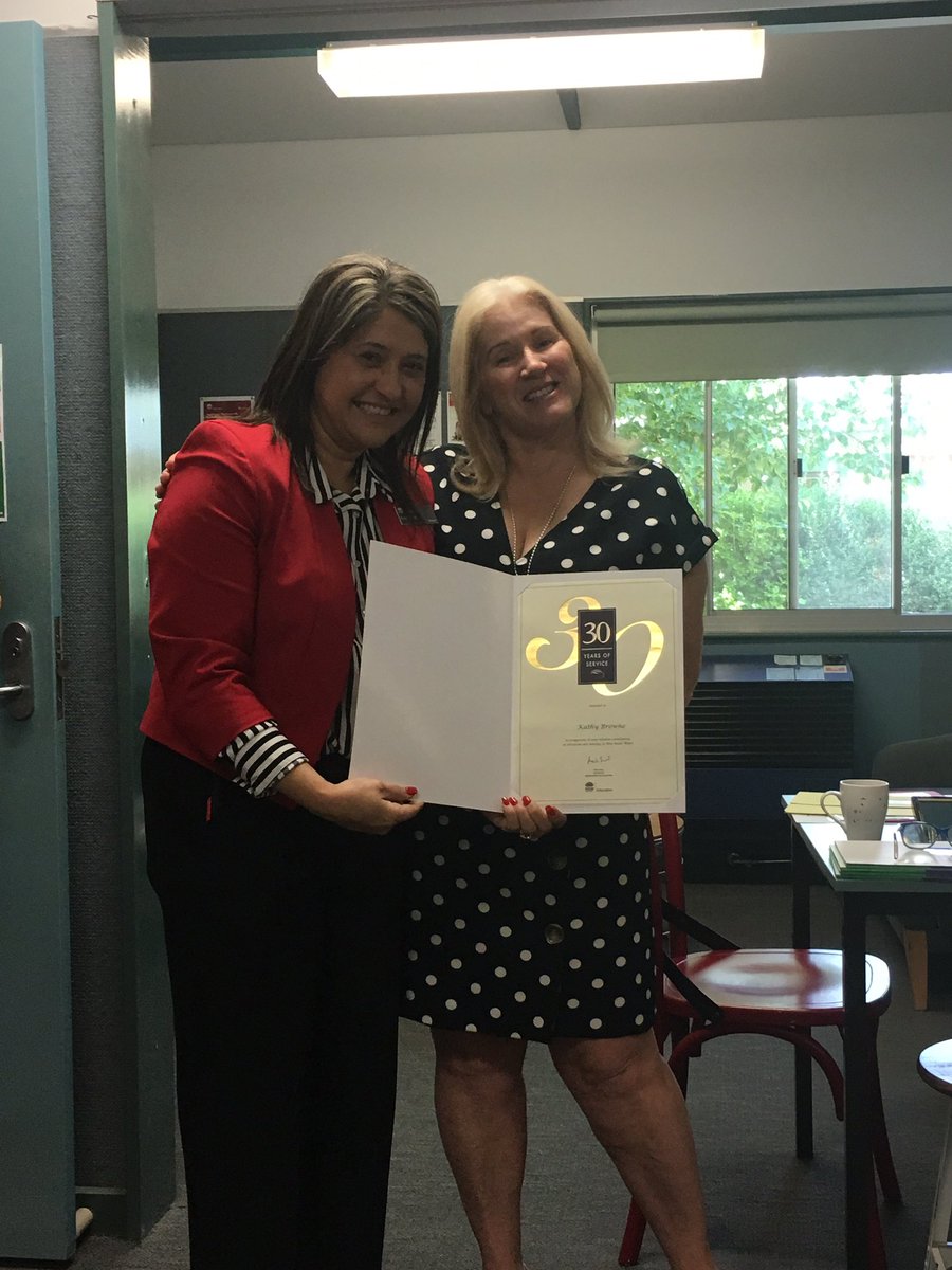 Smith4Catherine's tweet photo. Celebrating 30 years of service @kathybrowne62 @k_rigas https://t.co/Lp5NkaEabh