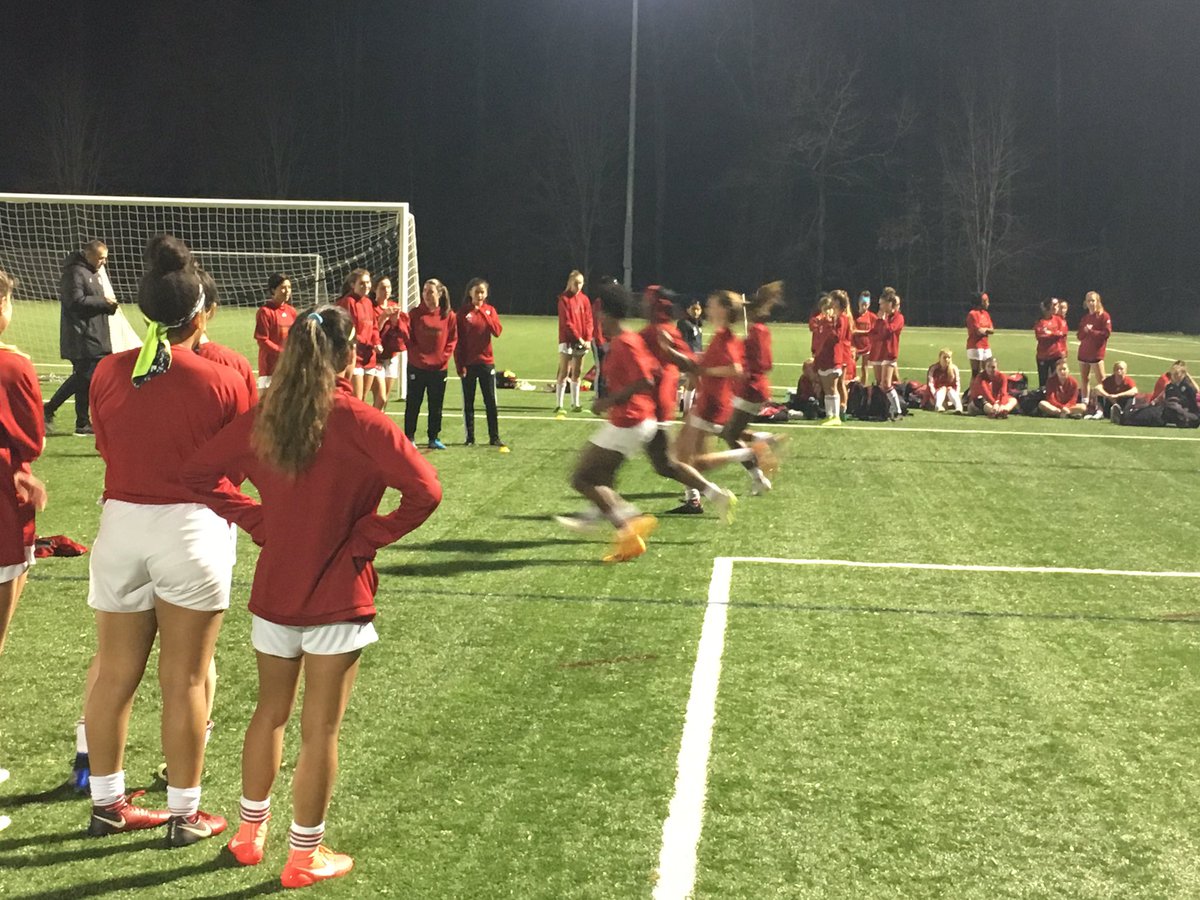 Best part of training last night was watching teammates and players in other age groups inspire another player killing a fitness test. A few players even jumped in and ran during final stages so she wasn’t alone. #clubculture #lifeskills #mdufc
