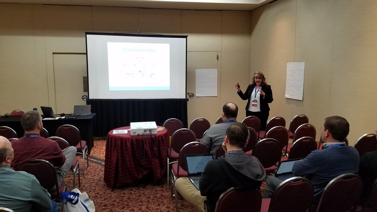 MikeSylofski's tweet photo. Discussing #technologyplanning process & best practices with @mrocker17 @jhlane27 at #NYSCATE18 https://t.co/M8pYAWdZx8