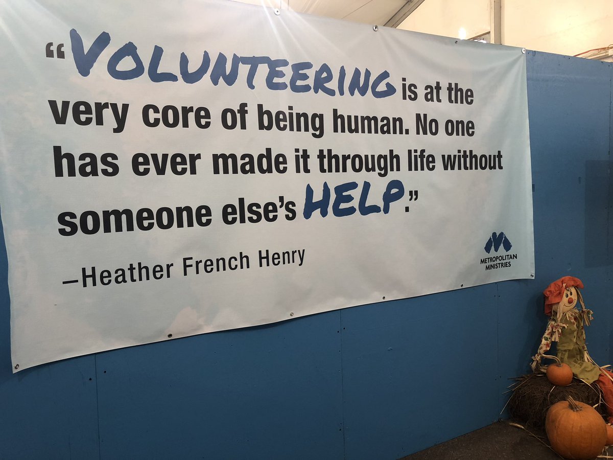 Volunteering with the team today <a href="/MetroMinistries/">Metropolitan Ministries</a>! #BeHope