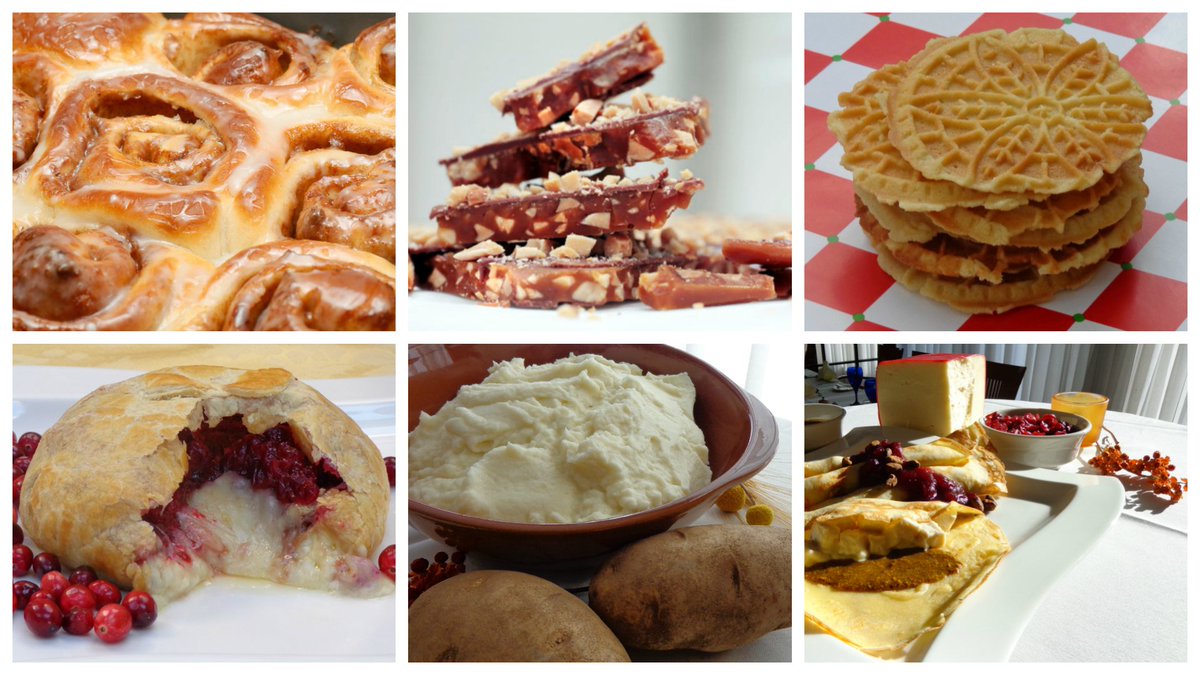 #CinnamonBuns, Christmas #Toffee, #Belgian Lukken Cookies, #CranberrySauce w/Brie &amp; Puff Pastry, Perfect Whipped #Potatoes &amp; Turkey Crepes w/Pistachio Pesto - find these specialties in the #RecipeTimeCapsule at goodfoodandwords.com! bit.ly/2DMweeq